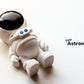 Tiny Astronaut Fidget Keychain