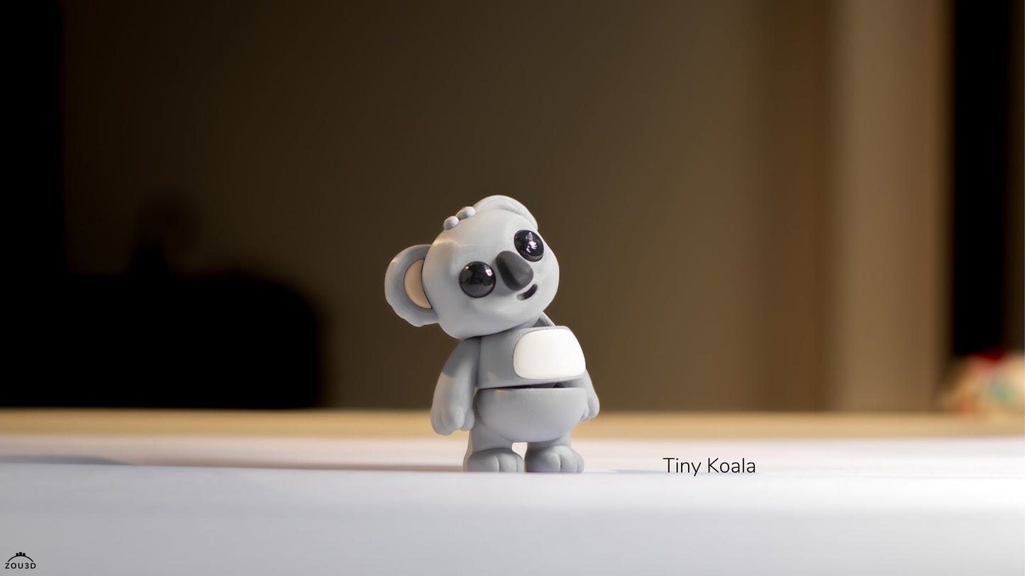 Koala Fidget Keychain