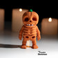Pumpkin Skeleton Fidget Keychain