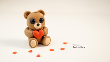 Valentines Teady Bear Keychain