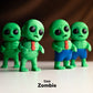 Tiny Zombie Fidget Keychain