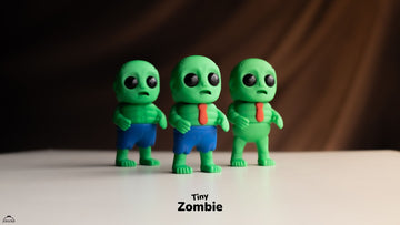 Tiny Zombie Fidget Keychain
