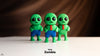 Tiny Zombie Fidget Keychain