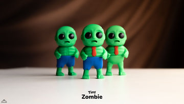 Tiny Zombie Fidget Keychain