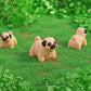 Pug Fidget Keychain
