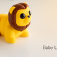 Lion Fidget Keychain