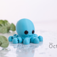 Baby Octopus  Fidget Keychain