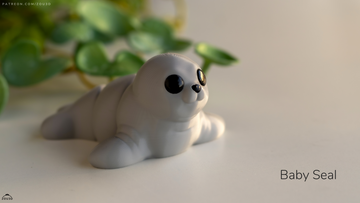 Seal Fidget Keychain
