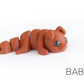 Baby Dog Fidget Keychain