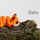 Baby Fox Fidget Keychain