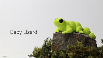 Baby Lizard Keychain Fidget