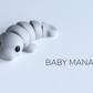 Baby Manatee Fidget Keychain
