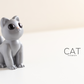 Mini Cat Statue Keychain