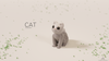 Mini Cat Statue Keychain