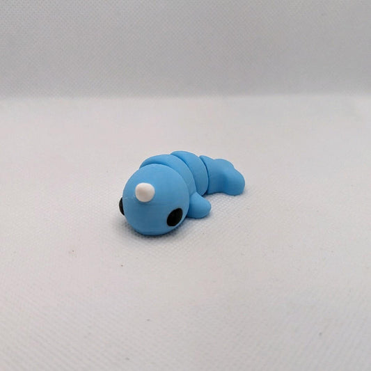 Fidget Narwhal Keychain