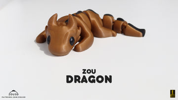Fidget Dragon Keychain