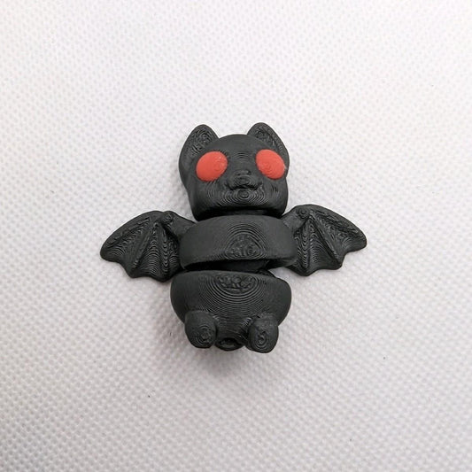 Spooky Fidget Bat Keychain