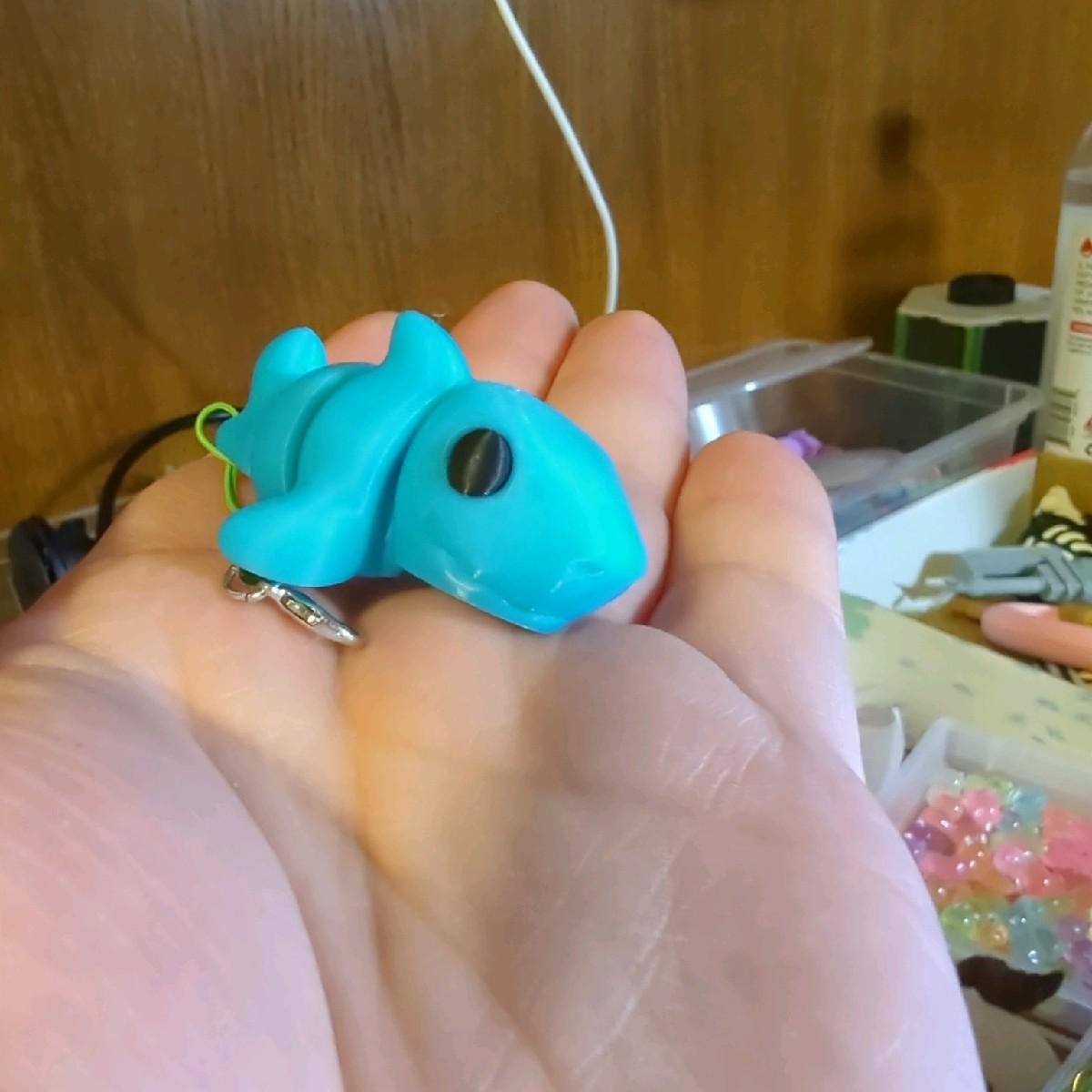 Fidget Shark Keychain