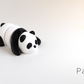 Panda Fidget Keychain