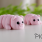 Pig Fidget Keychain