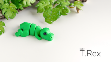 T-Rex Fidget Keychain