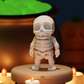 Skeleton Fidget Keychain