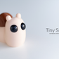 Tiny Snail Fidget Keychain