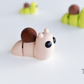 Tiny Snail Fidget Keychain